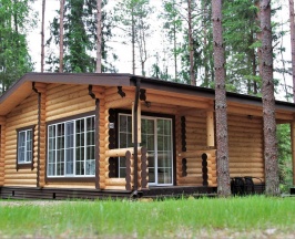 Коттедж стандарт с 2 двуспальными кроватями в Валдай ЭкоКлуб
