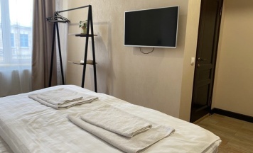 Люкс с двухспальной кроватью в Main Street Hotel