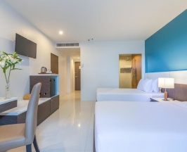 Двухместный номер Pool Access Deluxe 2 отдельные кровати в Курорт Chanalai Hillside
