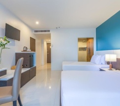 Двухместный номер Pool Access Deluxe 2 отдельные кровати в Chanalai Hillside Resort, Karon Beach