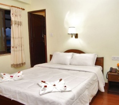 Одноместный семейный номер Standard двуспальная кровать в Butterfly Lodge