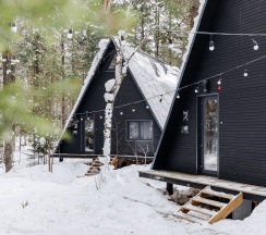 Дом с камином в Тэнгис