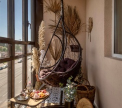 Апартаменты "комфорт" студия ЖК "LIKE" (Метро Площадь Мужества, 10 минут пешком) в Rauktis apartments