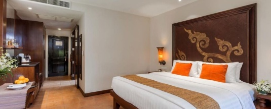 Двухместный коттедж двуспальная кровать в Paradox Resort Phuket