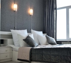 №3. Семейный номер с двуспальной кроватью, диваном и видом на Байкал в Прибой