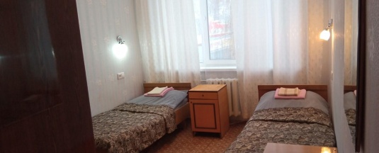 Номер эконом с 2 односпальными кроватями в Урал