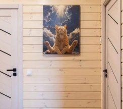 Коттедж с красивым видом из окна в Уют for You