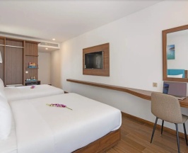 Двухместный номер Standard с видом на реку (2 отдельные кровати) в Gold Plaza Hotel Da Nang