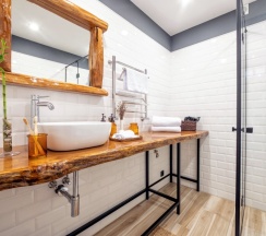 Делюкс с камином в Soloh SPA Village