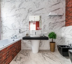 Люкс с видом на город в Loft Garden