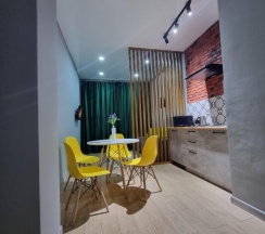 Двухместные апартаменты двуспальная кровать в Art House