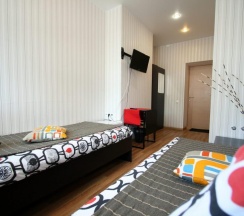 Номер стандарт с 2 односпальными кроватями в City Hostel