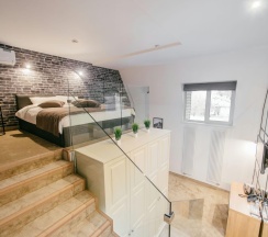 Номер студия с 1 односпальной кроватью в Loft-hotel