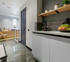 Studio Double Plus двухместный номер, кровать 120х200 в Yapartments