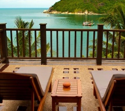 Двухместный номер Deluxe 2 отдельные кровати в Отель Panviman Resort Koh Phangan