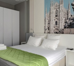 Комната делюкс с 1 двуспальной кроватью в Hotel design style