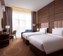 Номер Deluxe + с балконом и 2 односпальными кроватями в Movenpick Resort&SPA Anapa Miracleon
