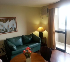 Двухместный номер Royal двуспальная кровать в Premium Flats Berrini
