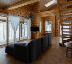 Коттедж премиум (Зелёный дом) в Forrest Lodge Karelia