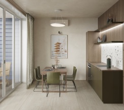 Коттедж Ваби-Саби трехкомнатный в Zvenigorod