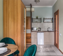 Апартаменты для троих гостей с 1 большой кроватью (3й или 4й этаж) в Rent Apartment SPb Forte