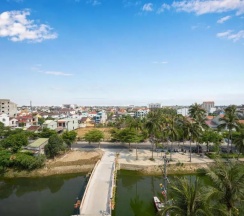 Двухместный номер Deluxe с видом на реку (двуспальная кровать) в Soluna D'Annam - The Art of Hoi An Relaxation