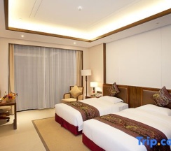Двухместный номер Deluxe с видом на море 2 отдельные кровати в Jinghai Hotel & Resort