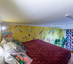 Апартменты стандарт Pop art factory (Поп арт фэктори) в Dao dé Rooms (Дао Де Румс) на Партизанском проспекте
