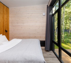 Улучшенный дом с двумя спальнями и купелью в Opushka house Новожилово