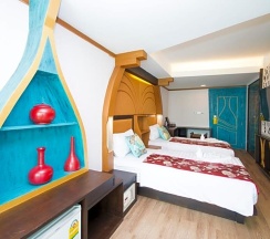 Двухместный номер Classic 2 отдельные кровати в Phi Phi Nice Beach Hotel Hip