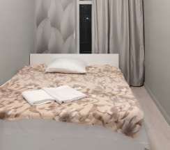 Эконом с 1 двуспальной кроватью и общей ванной комнатой (Без окна) в Мир