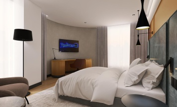 Номер люкс улучшенный в Radisson Blu Hotel Kaliningrad