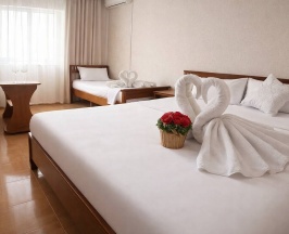 Трехместный номер с видом на море  /Без питания или ALL INCLUSIVE + BAR в Лоогуна