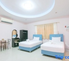 Двухместный номер Deluxe 2 отдельные кровати в Arthit-Thai Orchard & Resort