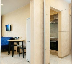 1-комнатные апартаменты студия Фрунзе ,49 в AntoninaApartments (АнтонинаАпартментс) на улице Крылова