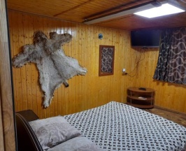 Номер стандарт с 1 двуспальной кроватью в Камчатский стиль