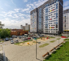 1-комнатные апартаменты студия в Этажидейли на улице Студенческой