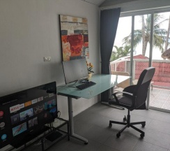 Апартаменты с видом на море в Beach Apartment Samui (Bann Kanchana Bangrak)
