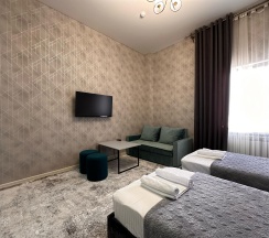 Номер стандарт с 2 односпальными кроватями в Сова