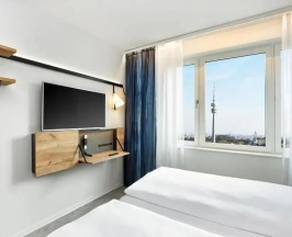Двухместный номер Superior 2 отдельные кровати в H2 Hotel München Olympiapark