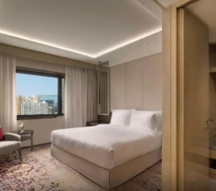 Двухместный люкс Salon двуспальная кровать в Kempinski Hotel Beijing Yansha Center