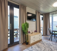 Дом с баней и беседкой LUNA 6 в Luna