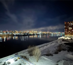 Однокомнатная на ул. Ясный Берег, 17 (Объект №188,  этаж 9) в Hugge Place