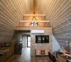 № 15 A-Frame 77 m2. (оснащение дома см. Подробнее) в Les holidays
