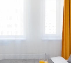 Апартаменты студия Горчица ApartaMIA в Семейный уголок