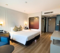 Двухместный номер Deluxe двуспальная кровать в A-One Bangkok Hotel