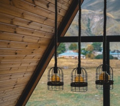 Апартаменты c 1 комнатой с балконом в Шале Gold cottages Kazbegi