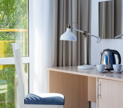 Номер стандарт с 1 двуспальной кроватью в Moreleto