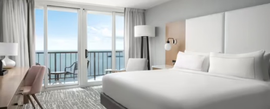 Двухместный номер двуспальная кровать в Hilton Myrtle Beach Resort