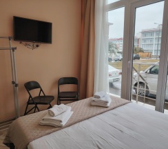 Апартаменты стандарт с двуспальной кроватью кв. 102б в Deluxe apartments